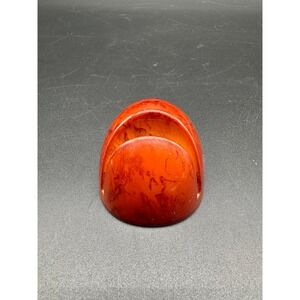 PageUp‎ Plastic Napkin Holder Vintage Amber Tortoiseshell ABS Made France Table